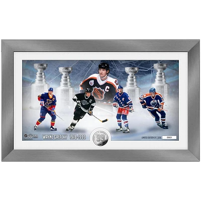 Highland Mint Wayne Gretzky 12'' x 20'' Framed Mint Photo