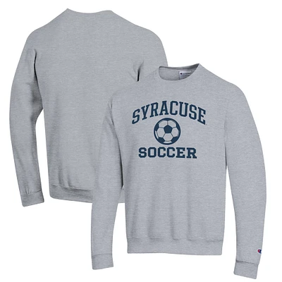 Men's Champion Syracuse Orange Soccer Icon Powerblend Pullover Sweatshirt
