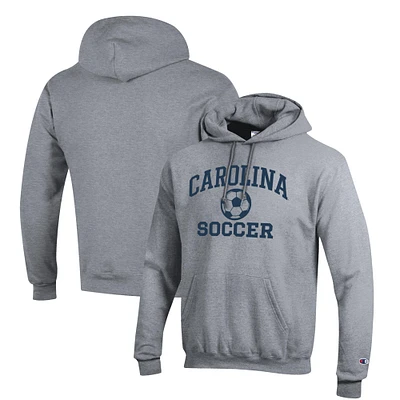 Men's Champion North Carolina Tar Heels Soccer Icon Powerblend Pullover Hoodie