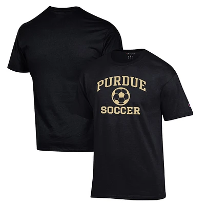 Men's Champion Purdue Boilermakers Soccer Icon T-Shirt