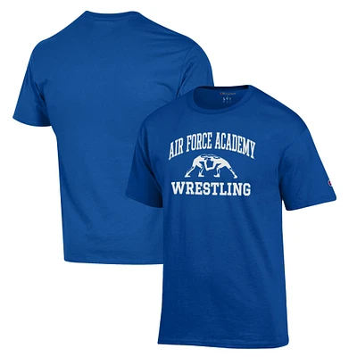 Men's Champion Royal Air Force Falcons Wrestling Icon T-Shirt