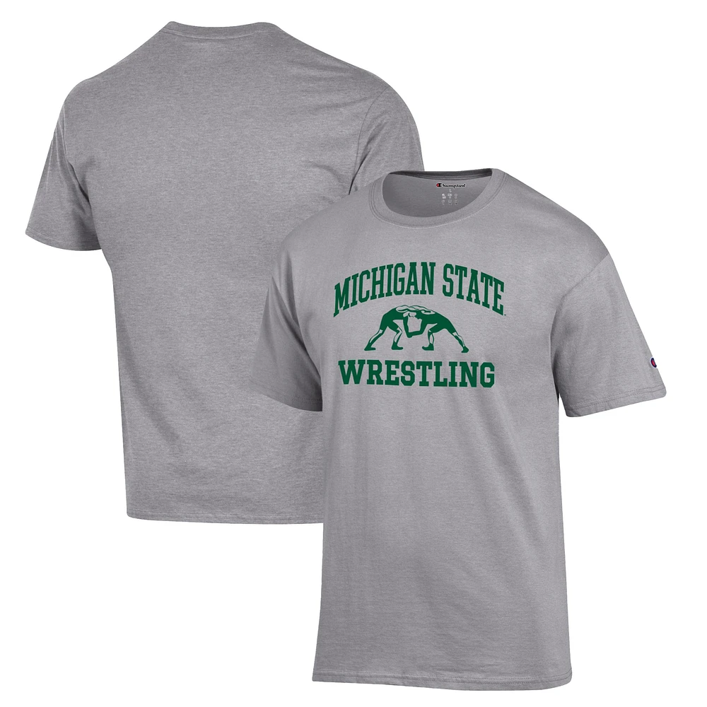 Men's Champion Michigan State Spartans Wrestling Icon T-Shirt