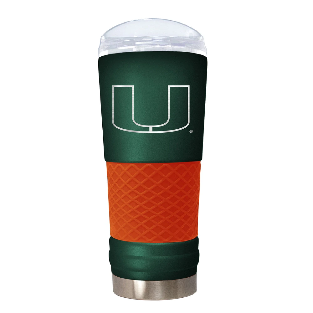 Miami Hurricanes 24oz. Team Color Draft Tumbler