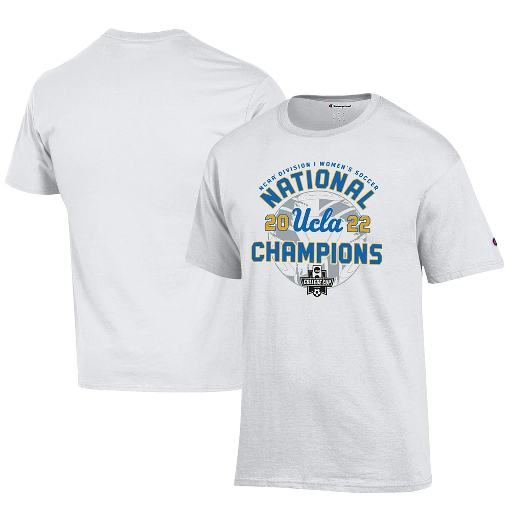 Men's Champion White UCLA Bruins 2022 NCAA Women's Soccer National Champions T-Shirt