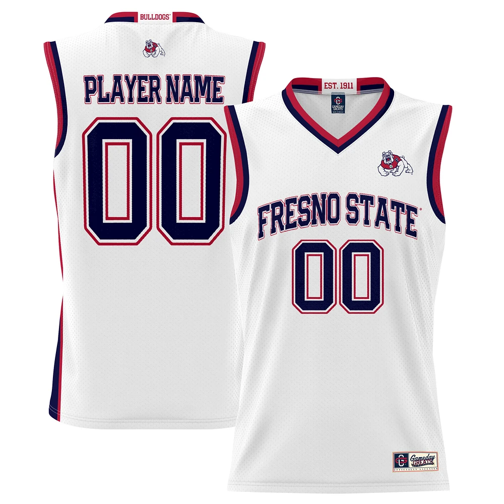 Men's GameDay Greats Fresno State Bulldogs NIL Pick-A-Player Lightweight Basketball Jersey