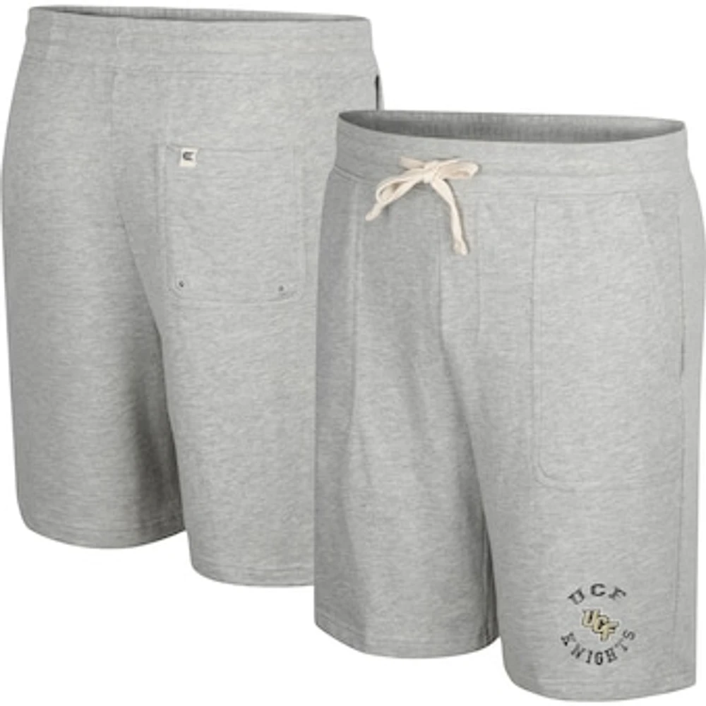 Men's Colosseum Heather Gray UCF Knights Love To Hear This Terry Shorts