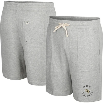 Men's Colosseum Heather Gray UCF Knights Love To Hear This Terry Shorts
