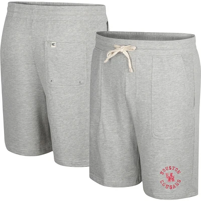 Men's Colosseum Heather Gray Houston Cougars Love To Hear This Terry Shorts