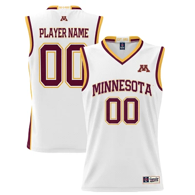 Unisex GameDay Greats White Minnesota Golden Gophers Lightweight NIL Pick-A-Player Women's Basketball Jersey