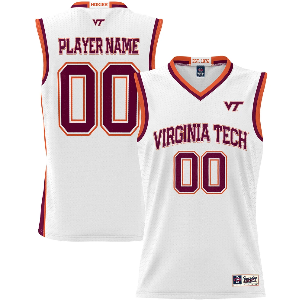 Unisex GameDay Greats Virginia Tech Hokies Lightweight NIL Pick-A-Player Women's Basketball Jersey
