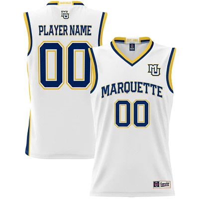 Youth GameDay Greats Marquette Golden Eagles NIL Pick-A-Player Lightweight Women's Basketball Jersey