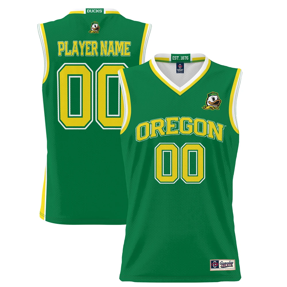 Youth GameDay Greats Oregon Ducks NIL Pick-A-Player Lightweight Women's Basketball Jersey