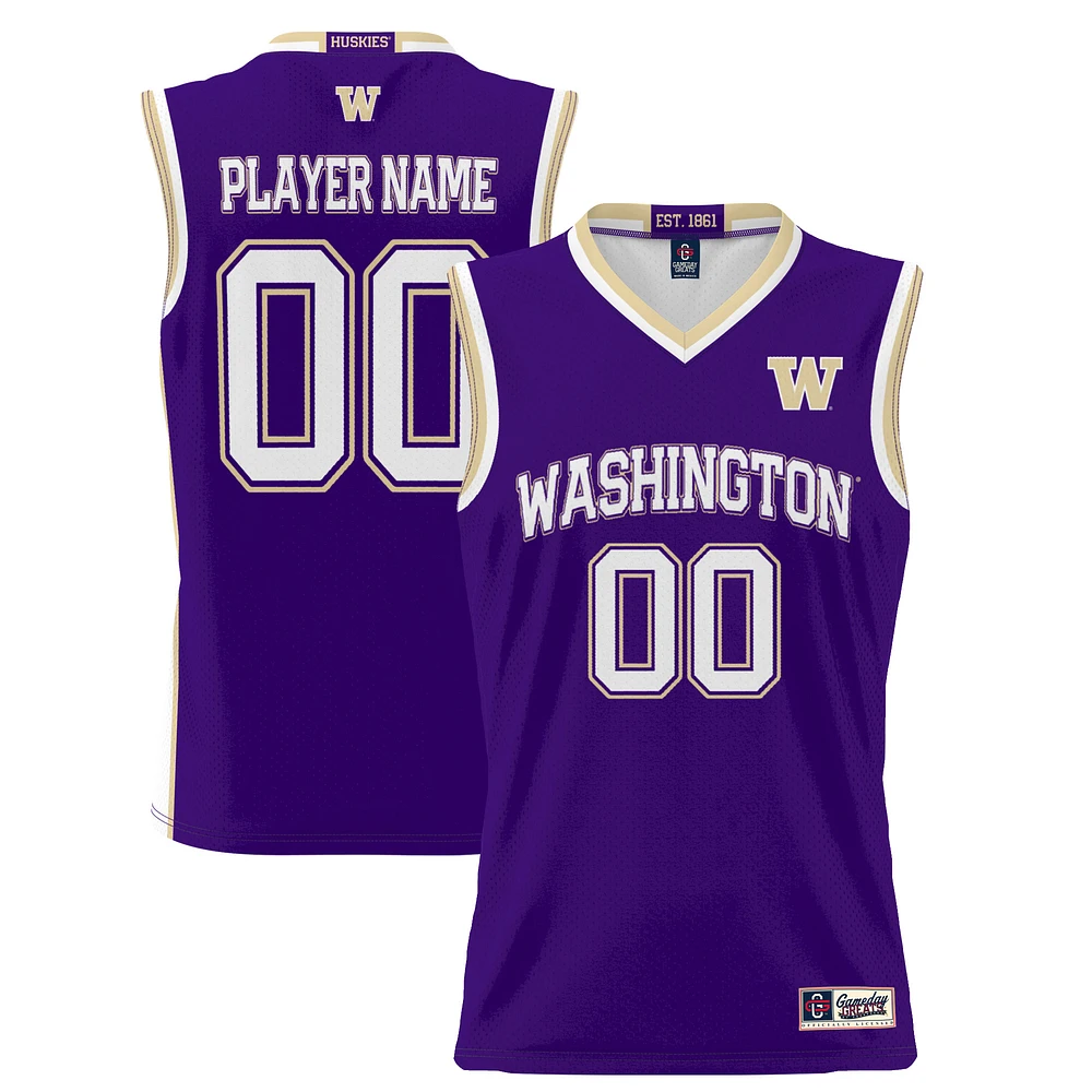 Youth GameDay Greats Washington Huskies NIL Pick-A-Player Lightweight Women's Basketball Jersey