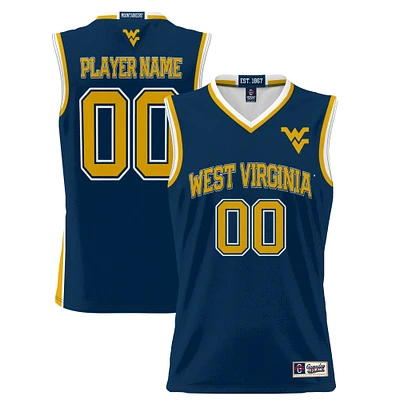 Youth GameDay Greats Navy West Virginia Mountaineers NIL Pick-A-Player Lightweight Women's Basketball Jersey