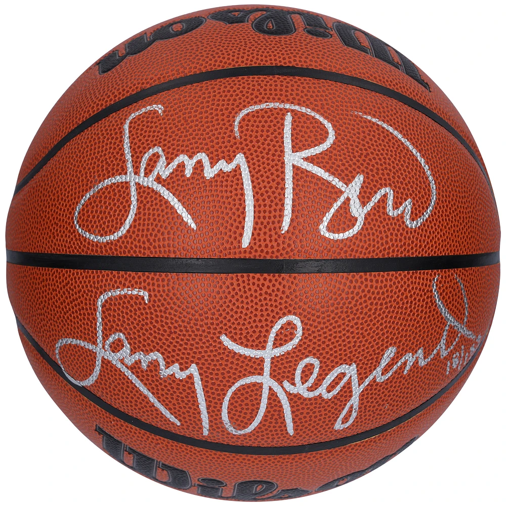 Larry Bird Boston Celtics Autographed Wilson Authentic Series Indoor/Outdoor Basketball with "Larry Legend" Inscription - Limited Edition of 133