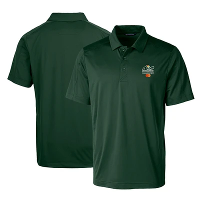 Men's Cutter & Buck Hunter Green Arnold Palmer Invitational Prospect Textured Stretch Polo