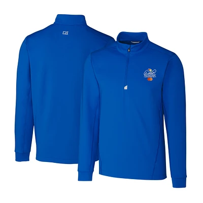 Men's Cutter & Buck Arnold Palmer Invitational Traverse Stretch Quarter-Zip Pullover Top