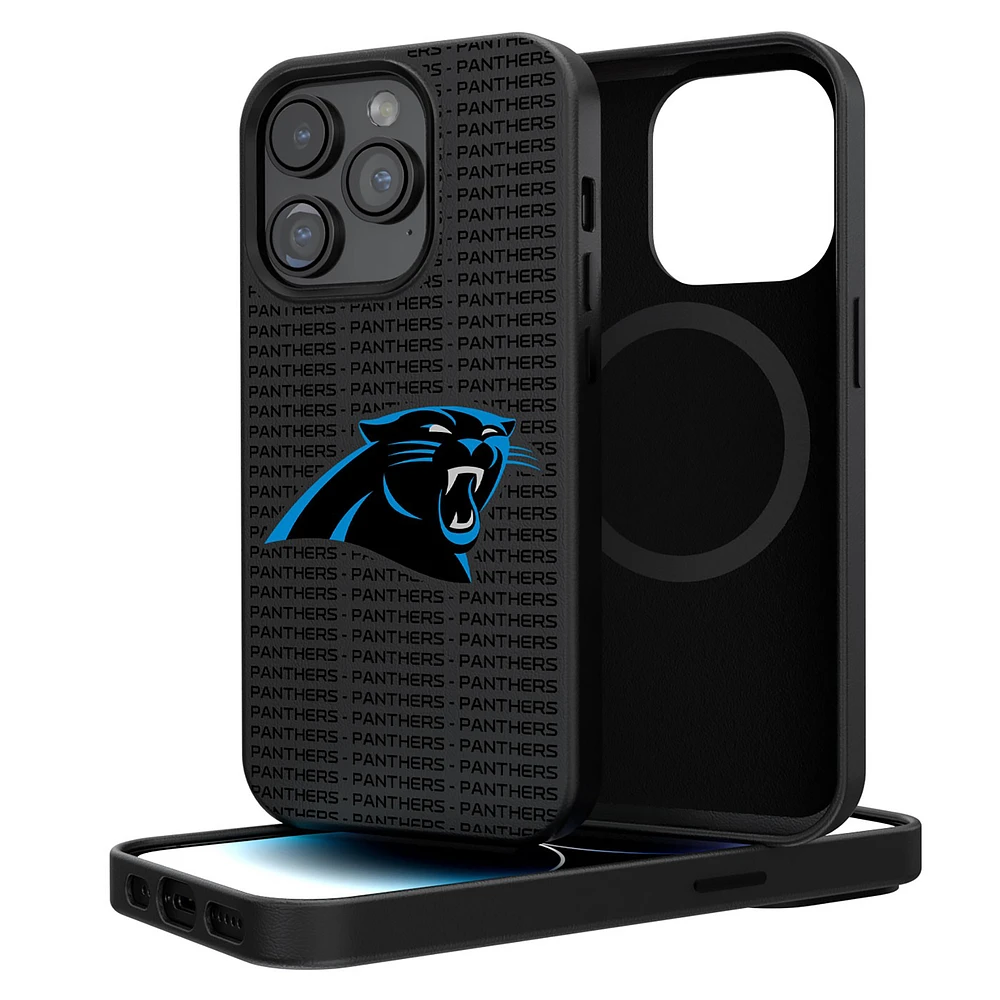 Carolina Panthers Primary Logo iPhone Magnetic Bump Case