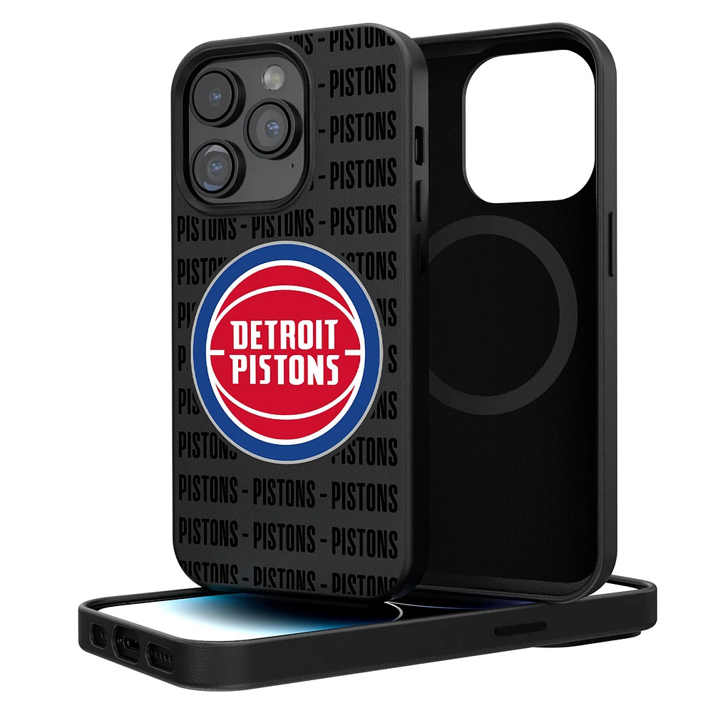 Detroit Pistons Primary Logo iPhone Magnetic Bump Case