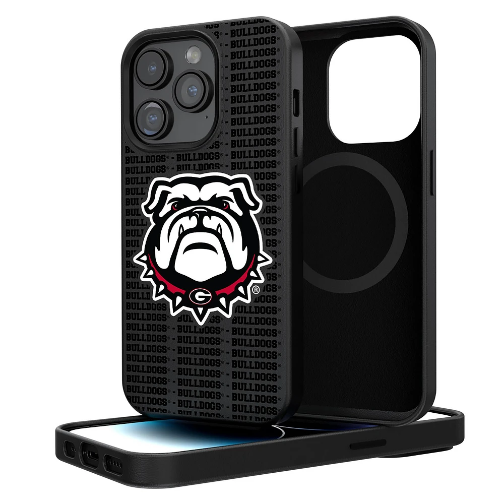 Georgia Bulldogs Secondary Logo iPhone Magnetic Bump Case