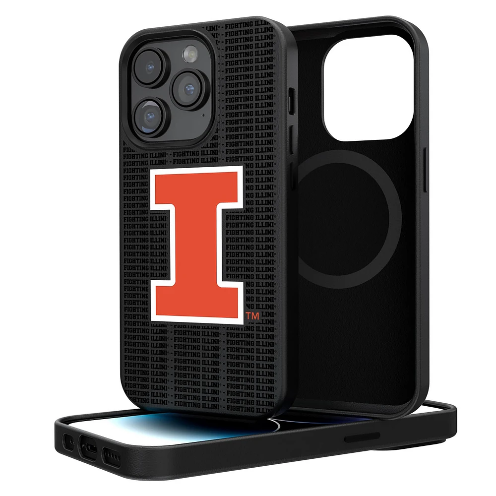Illinois Fighting Illini Primary Logo iPhone Magnetic Bump Case