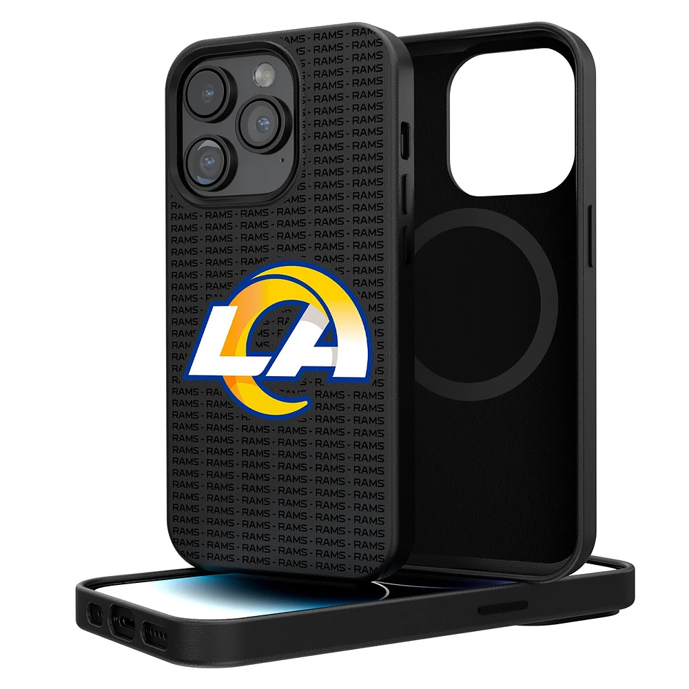 Los Angeles Rams Primary Logo iPhone Magnetic Bump Case
