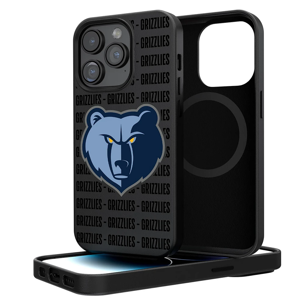 Memphis Grizzlies Primary Logo iPhone Magnetic Bump Case
