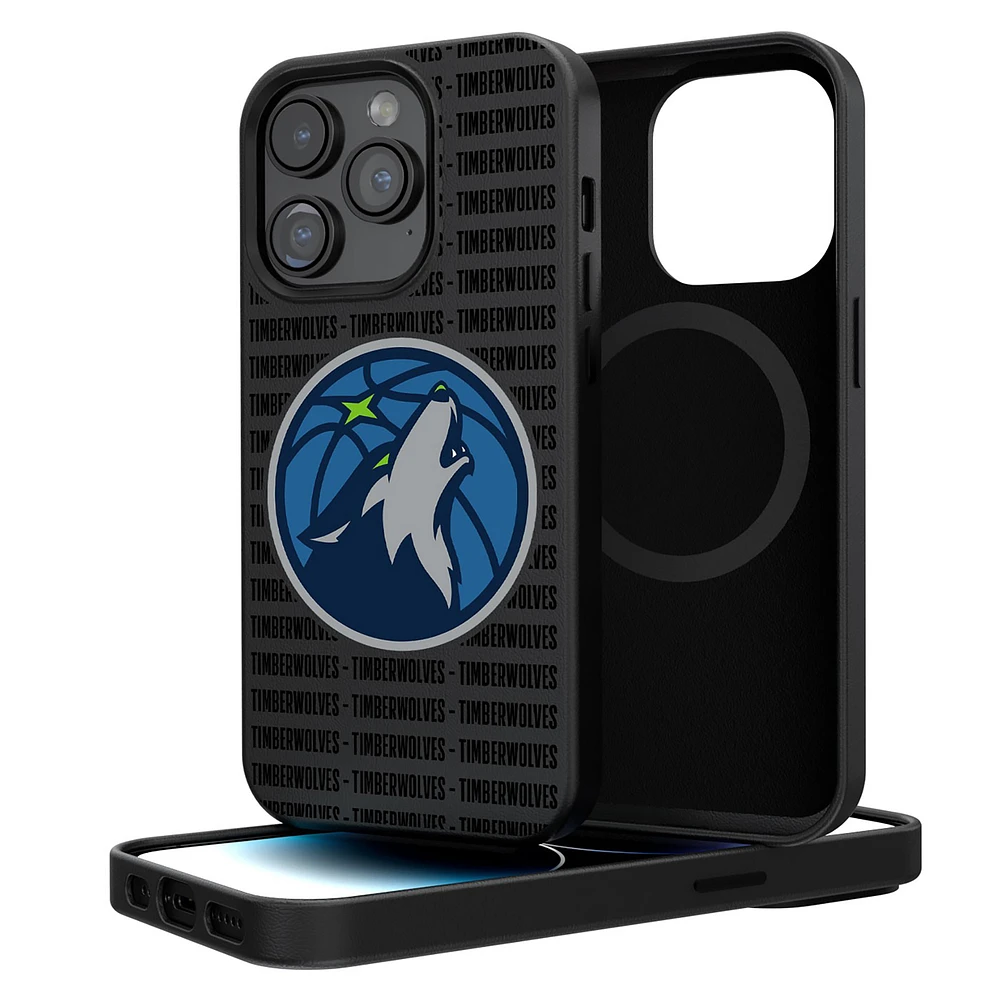 Minnesota Timberwolves Primary Logo iPhone Magnetic Bump Case