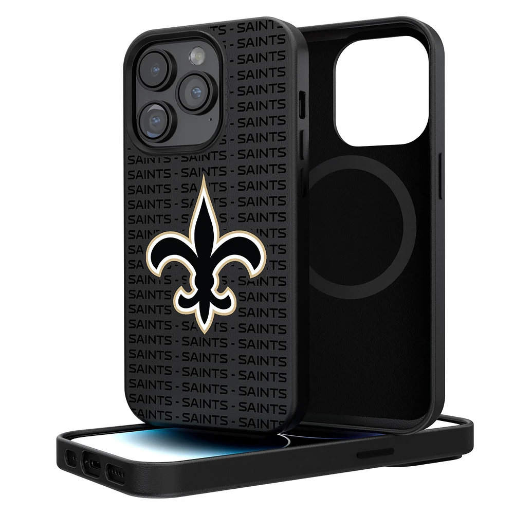 New Orleans Saints Primary Logo iPhone Magnetic Bump Case