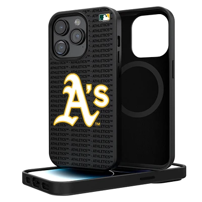 Athletics Primary Logo iPhone Magnetic Bump Case