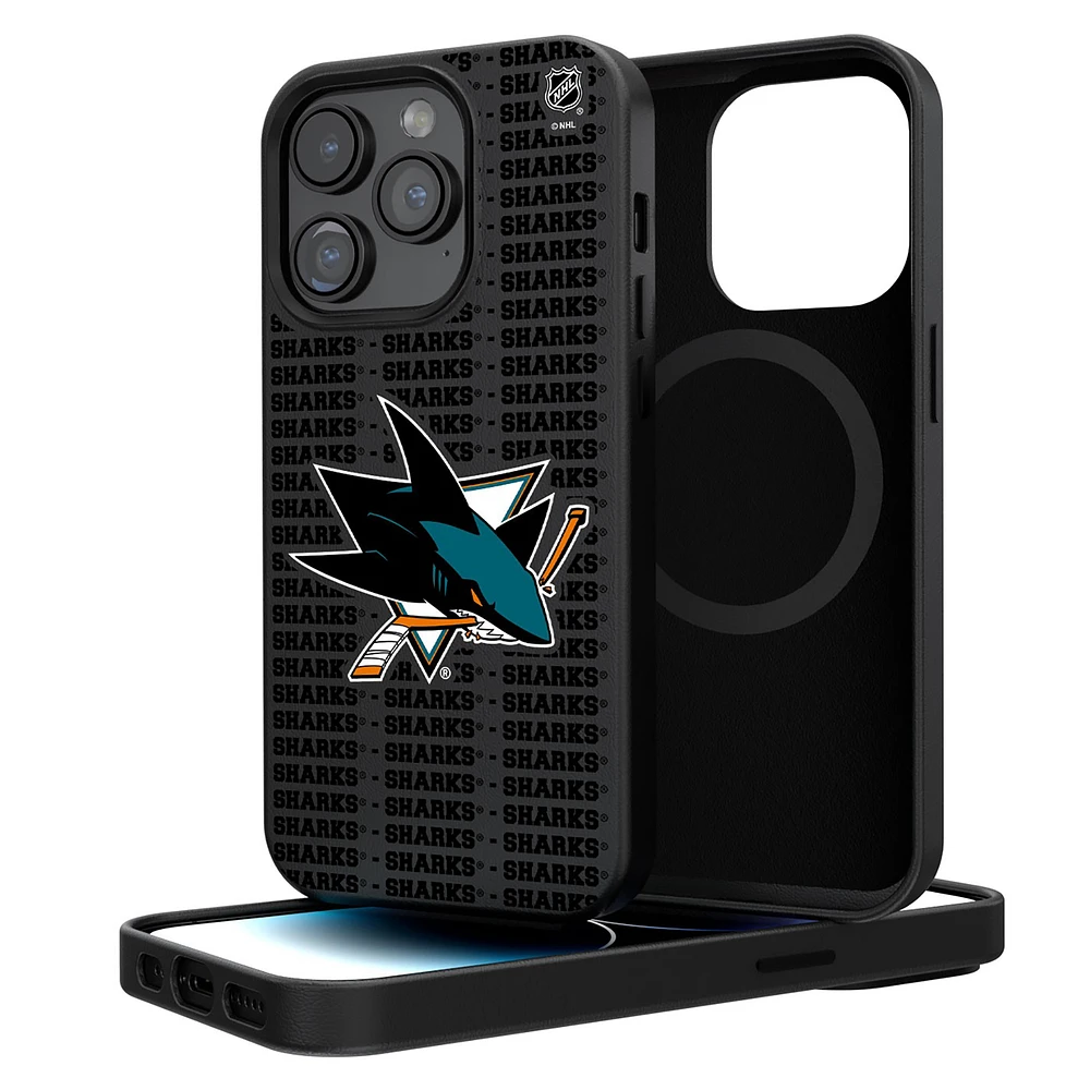 San Jose Sharks Primary Logo iPhone Magnetic Bump Case