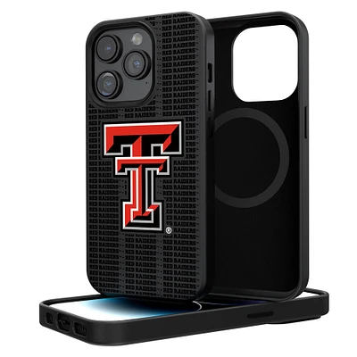 Texas Tech Red Raiders Primary Logo iPhone Magnetic Bump Case