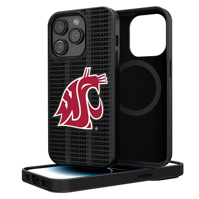 Washington State Cougars Primary Logo iPhone Magnetic Bump Case