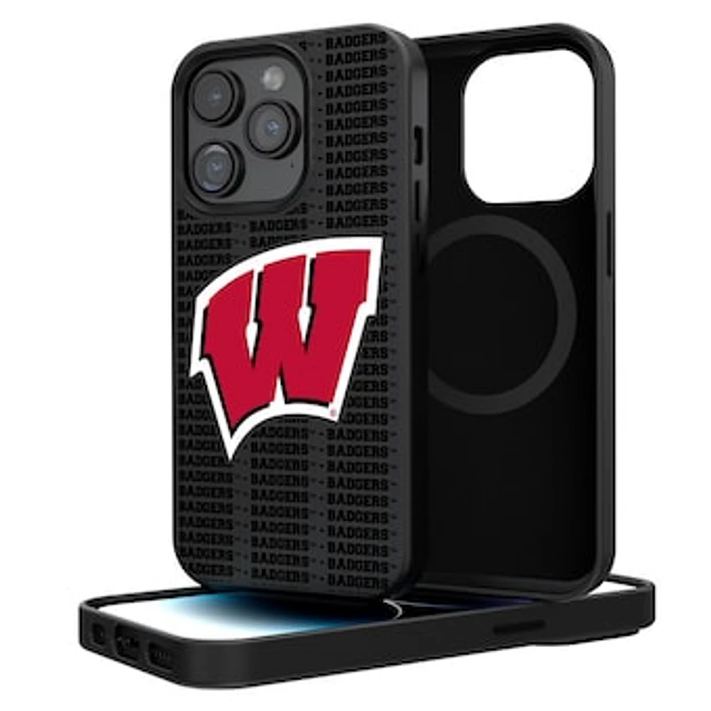 Wisconsin Badgers Primary Logo iPhone Magnetic Bump Case
