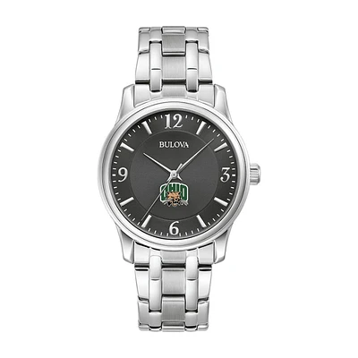 Bulova Black Ohio Bobcats Stainless Steel Corporate Collection Watch