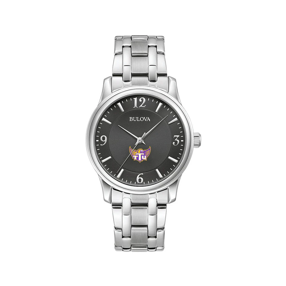 Bulova Black Tennessee Tech Golden Eagles Stainless Steel Corporate Collection Watch