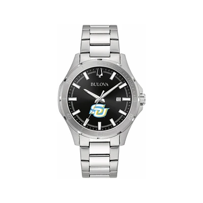 Bulova Black Southern University Jaguars Stainless Steel Sport Classic Watch