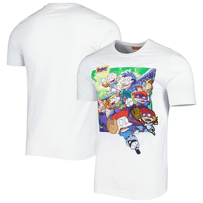 Unisex Freeze Max White Rugrats Family Baseball Trip T-Shirt