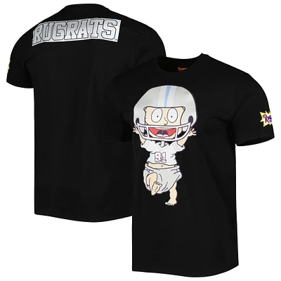 Unisex Freeze Max Black Rugrats Tommy Pickles Football T-Shirt
