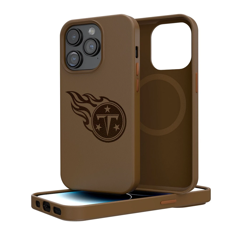 Brown Tennessee Titans iPhone Magnetic Bump Case