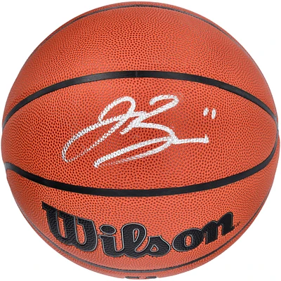 Jalen Brunson New York Knicks Autographed Wilson Authentic Series Indoor/Outdoor Basketball