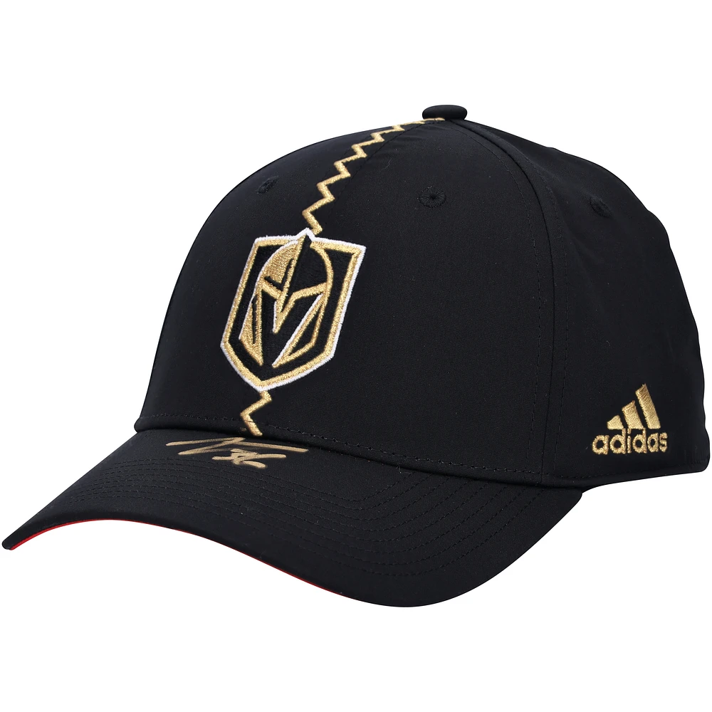 Logan Thompson Vegas Golden Knights Autographed 2022-23 Reverse Retro Cap