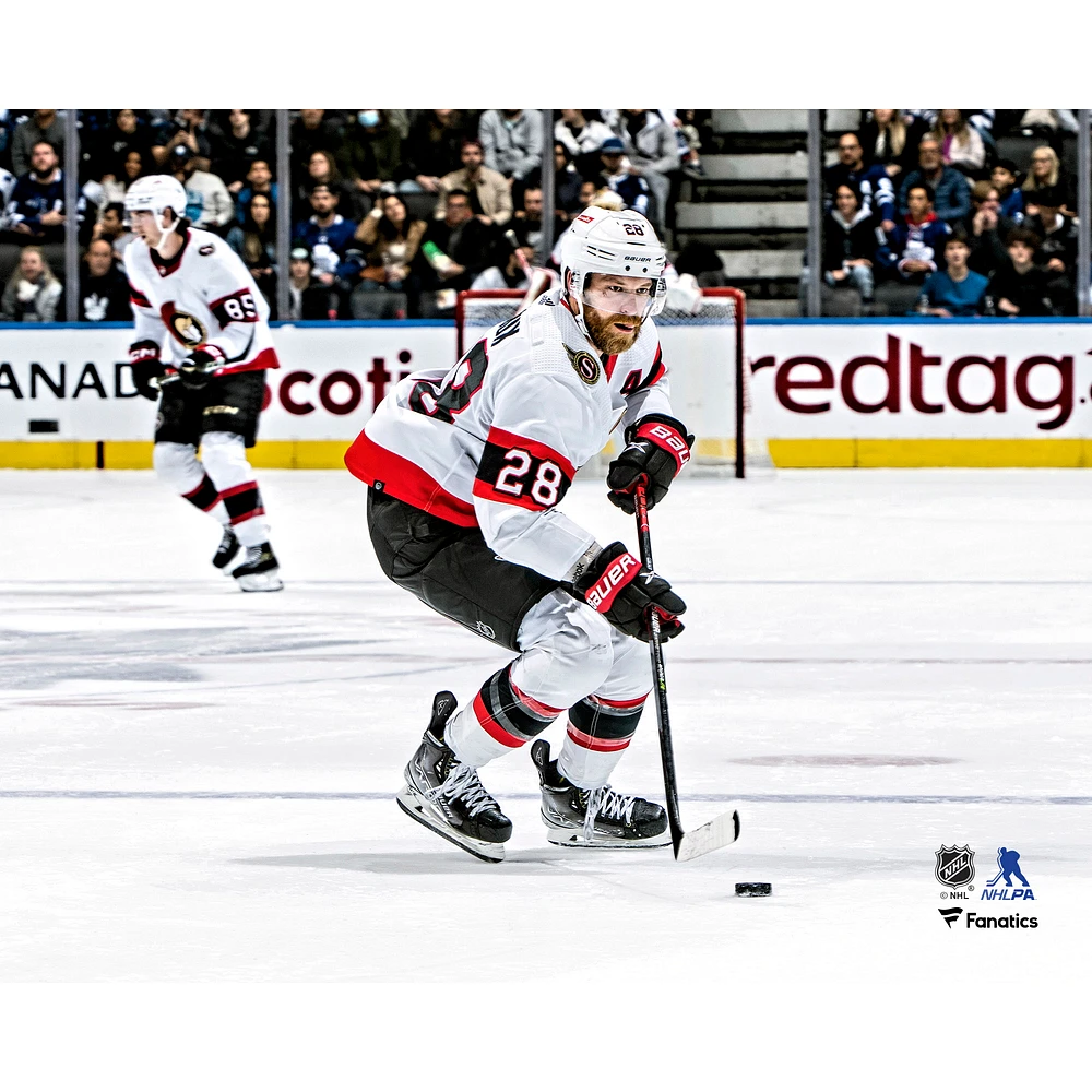 Claude Giroux Ottawa Senators Unsigned Maneuvering the Puck Photograph
