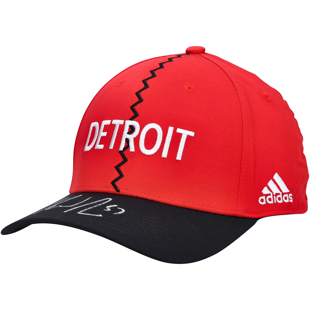 David Perron Detroit Red Wings Autographed 2022-23 Reverse Retro Cap