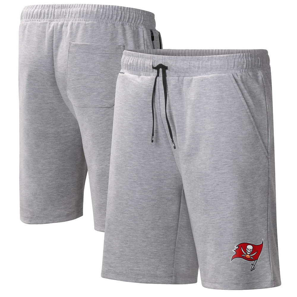 Men's MSX by Michael Strahan Heather Gray Tampa Bay Buccaneers Trainer Shorts