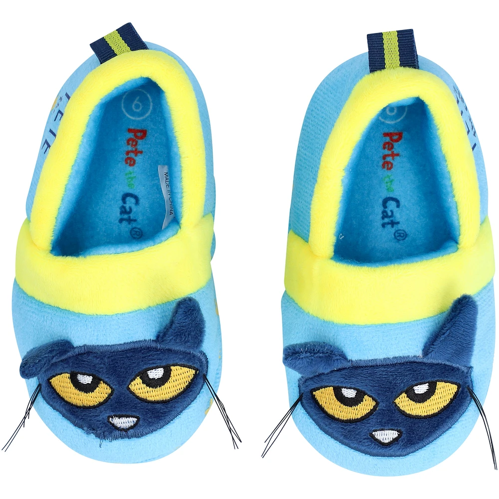 Toddler Josmo Light Blue Pete the Cat Slippers