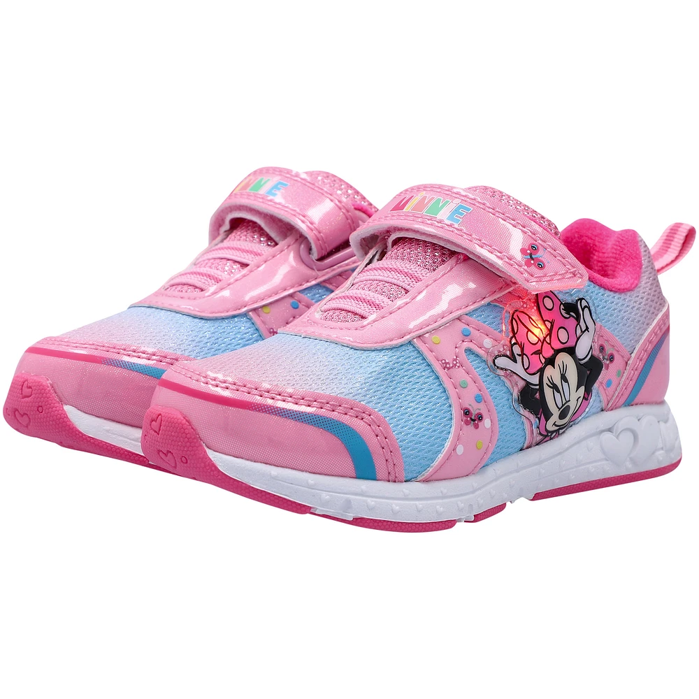 Girls Josmo Pink Minnie Mouse Sneakers