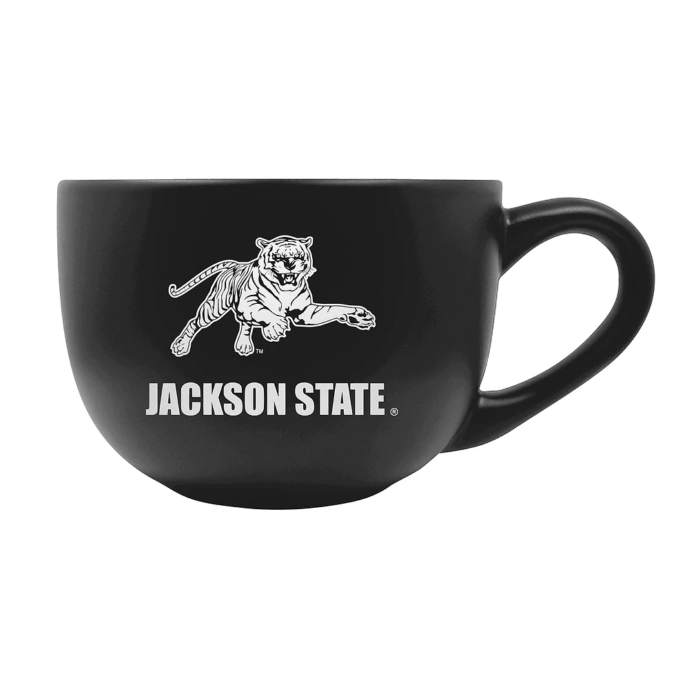 Jackson State Tigers 23oz. Mascot Logo Double Ceramic Mug