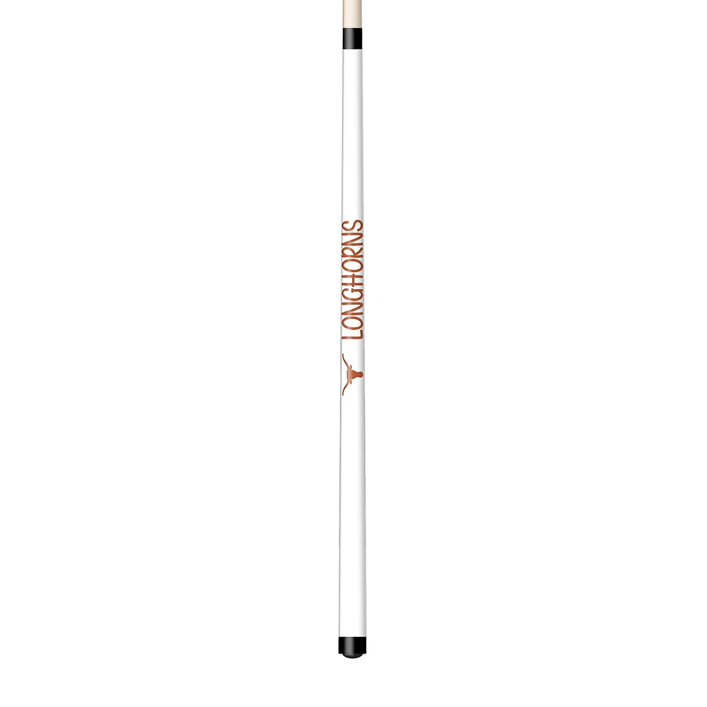Imperial Texas Longhorns Team Logo Laser-Etched Short Cue Stick