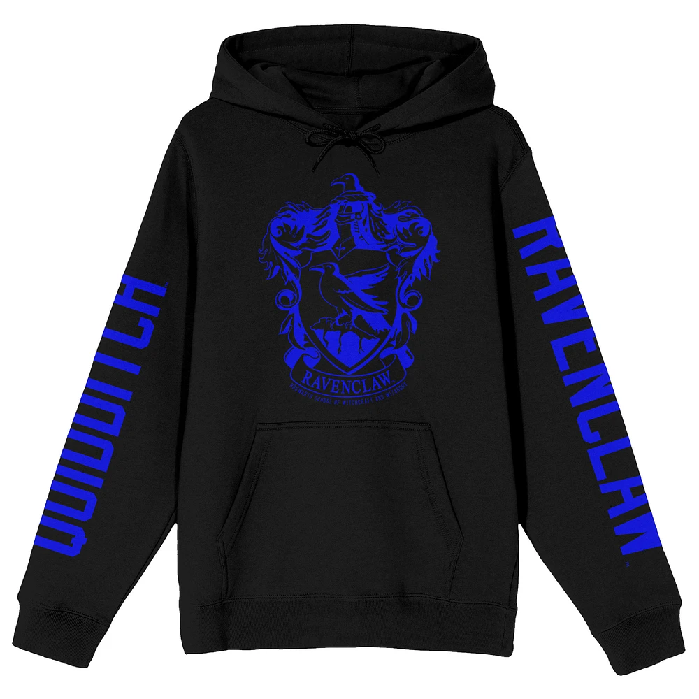 Men's Black Harry Potter Ravenclaw House Pullover Hoodie